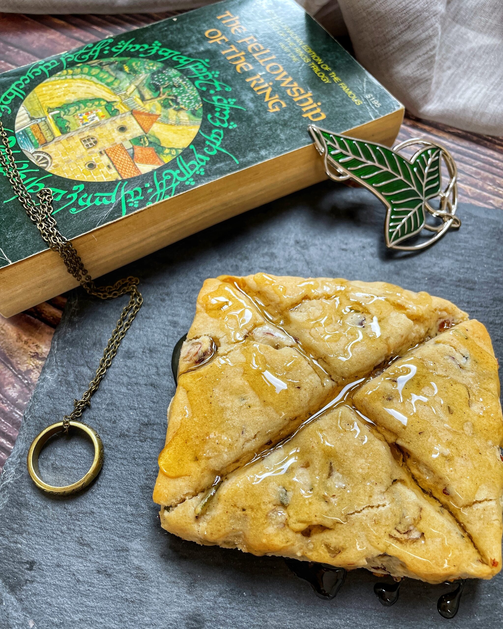 Lembas Bread Rosemary Almond Honey Scones Inspired By The Lord Of The Rings gluten Free Gluten Free With Me