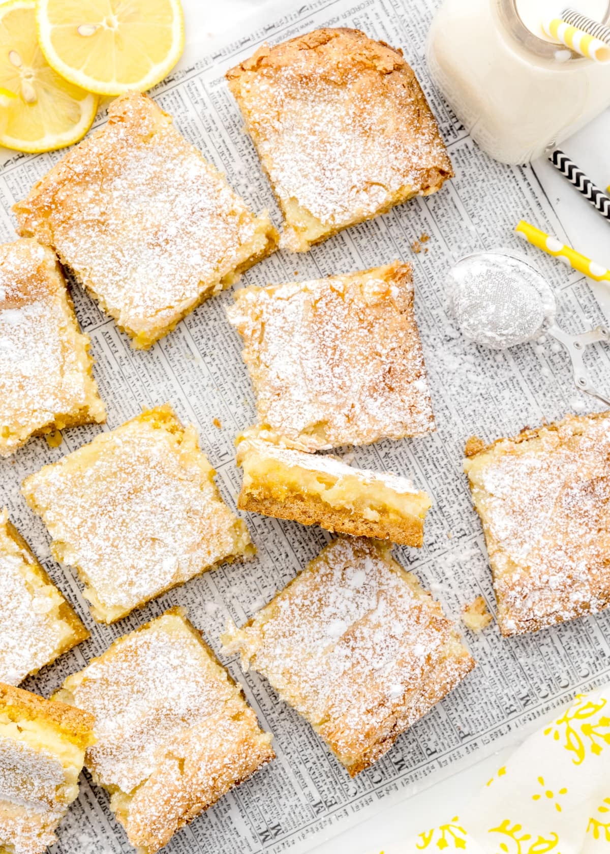 Lemon Bars With Cake Mix Simple Twist Lil Luna