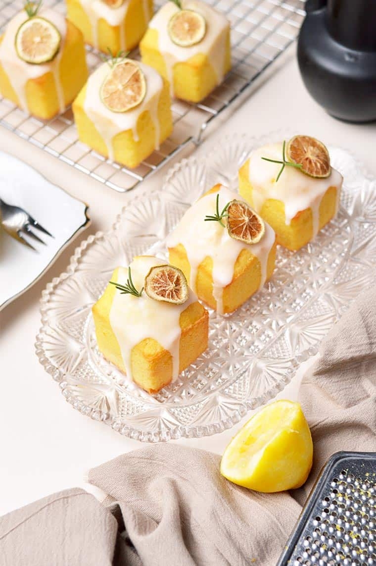 Lemon Cube Pound Cakes Jaja Bakes Jajabakes