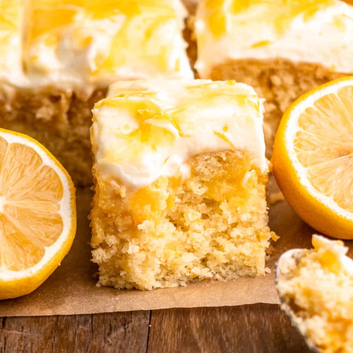 Lemon Curd Cake In Bloom Bakery