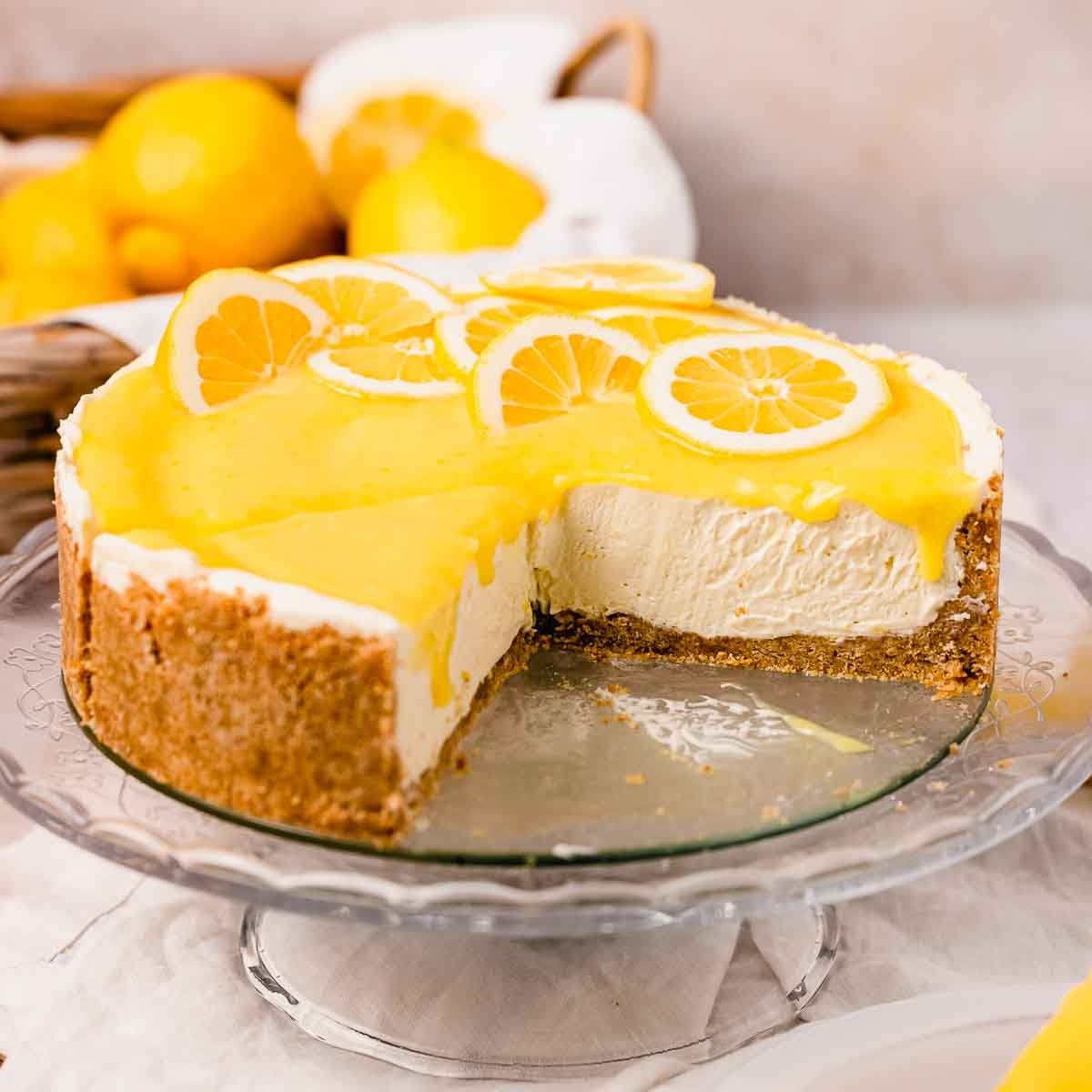 Lemon Curd Cheesecake Flouring Kitchen