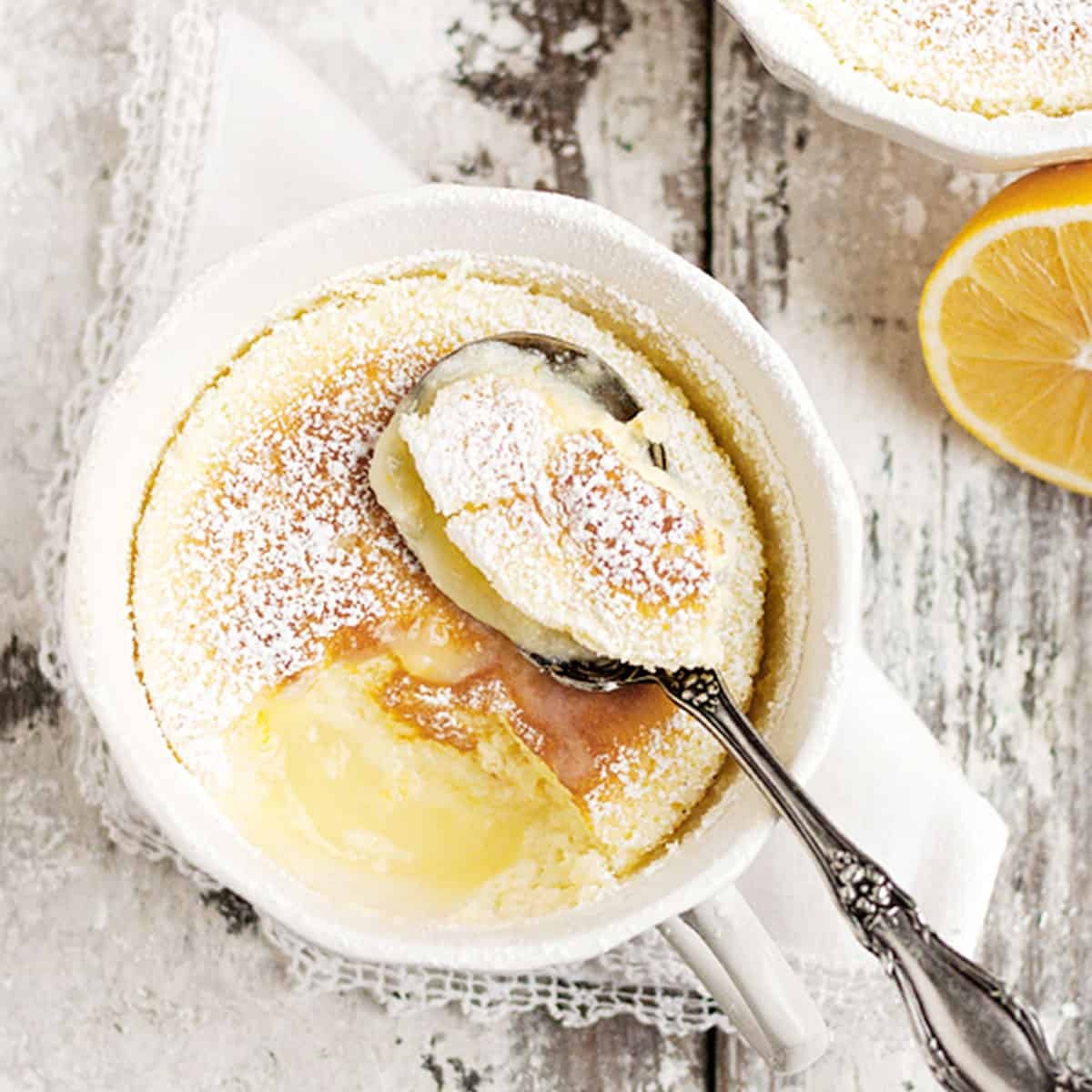 Lemon Pudding Cake Seasons And Suppers
