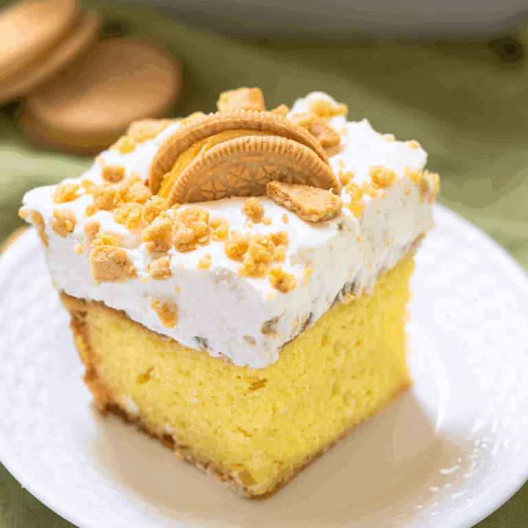 Lemon Pudding Poke Cake A Burst Of Sunshine Hostess At Heart
