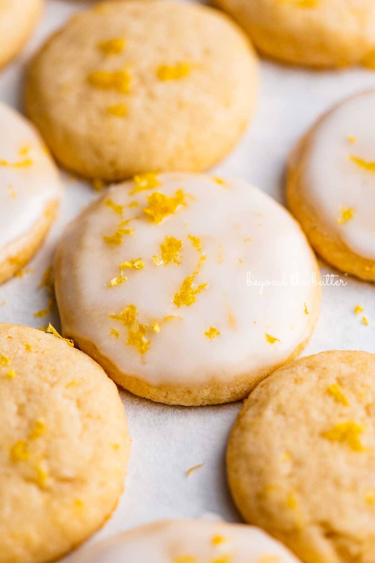 Lemon Shortbread Cookies Beyond The Butter