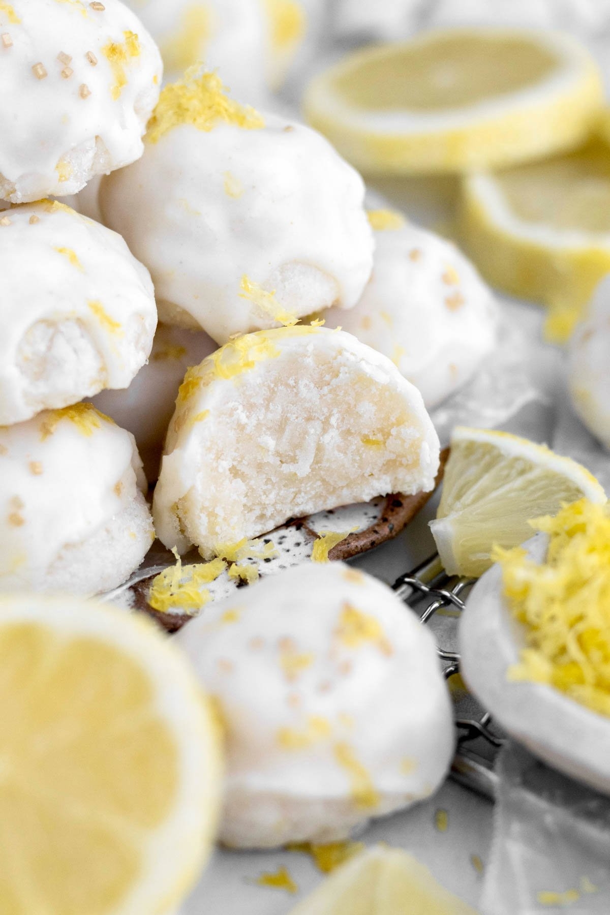 lemon shortbread cookie recipe