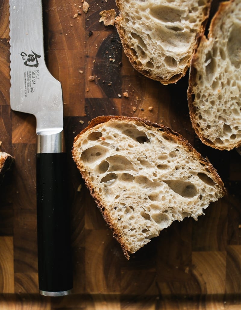 Light Whole Wheat Sourdough Bread The Clever Carrot