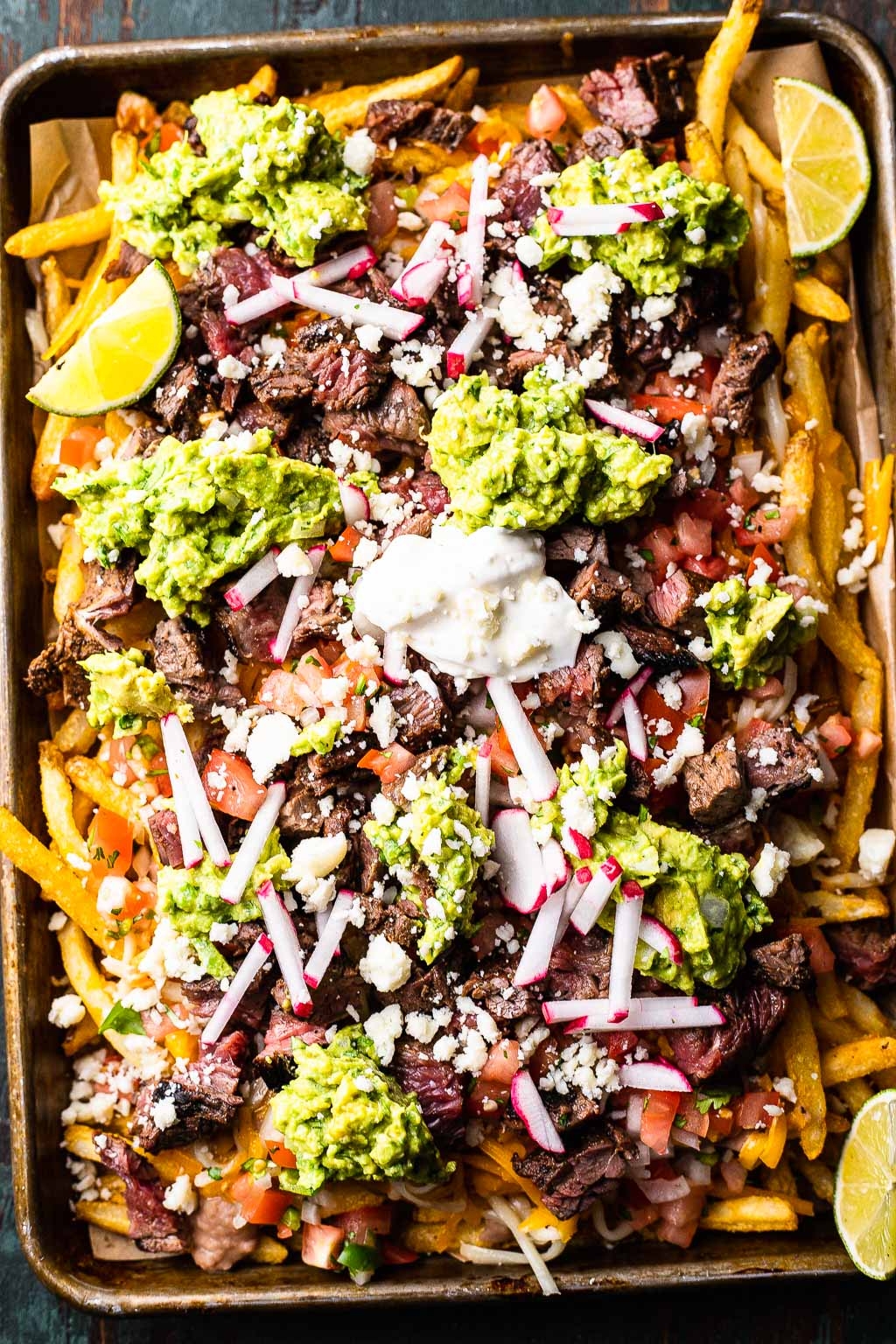 Loaded Carne Asada Fries California Style So Much Food