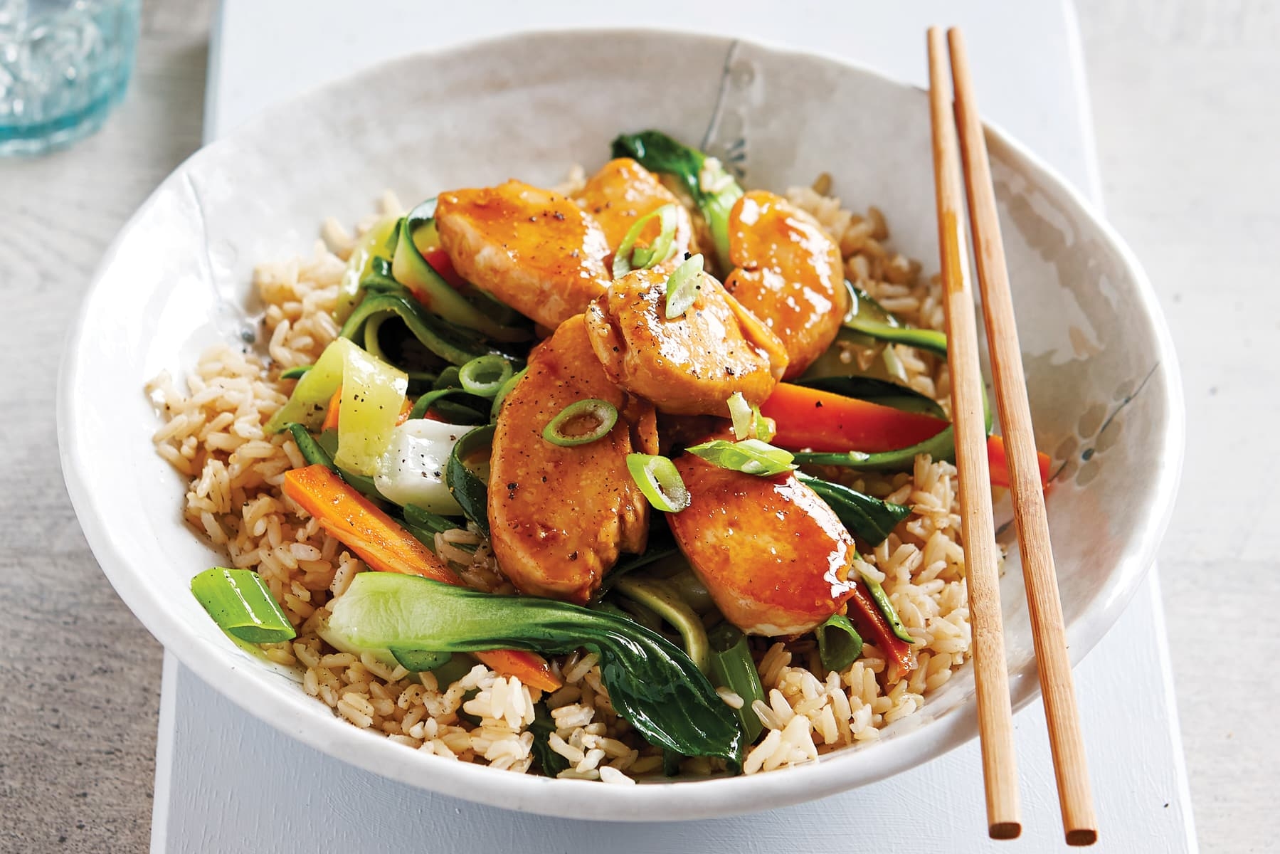 Low FODMAP Teriyaki Chicken Stir fry Healthy Food Guide
