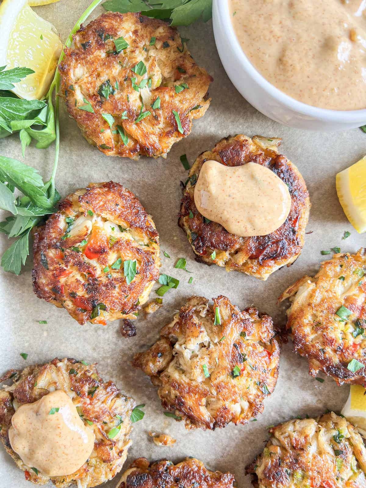 Lump Crab Cakes With Remoulade Sauce Big Delicious Life