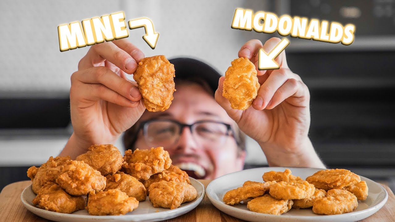 Making McDonald s Chicken McNuggets At Home But Better YouTube