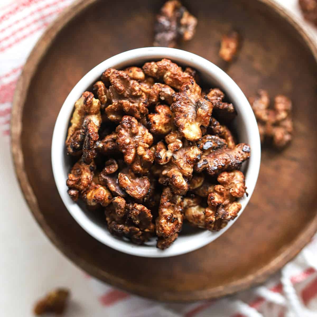 Maple Cayenne Toasted Walnuts Roots And Radishes