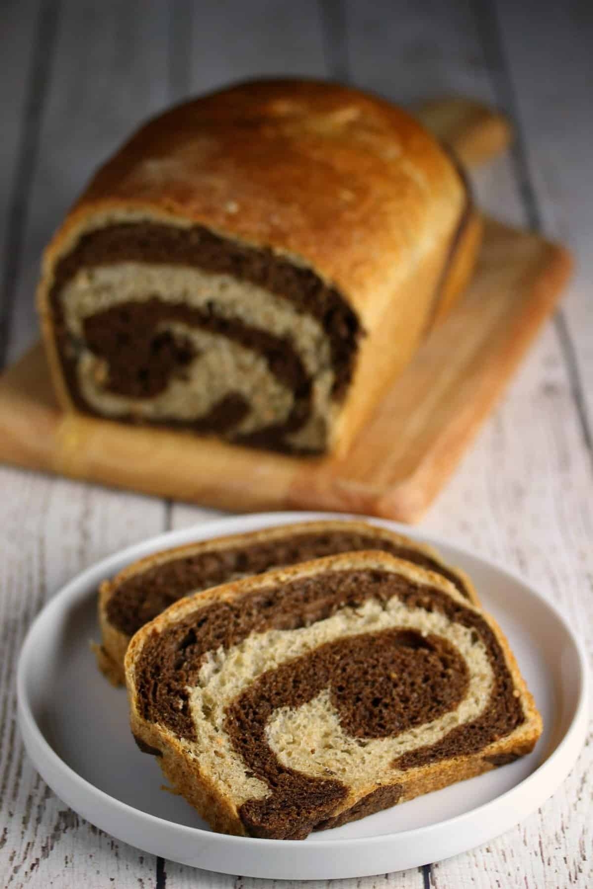 Marbled Rye Bread Sarah s Vegan Kitchen