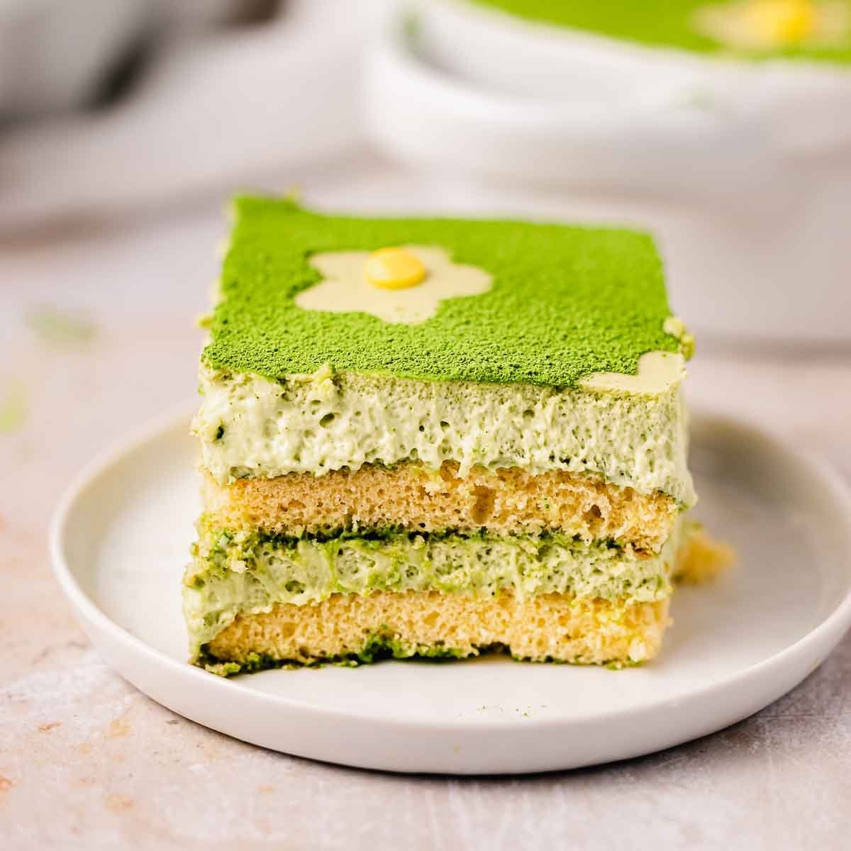 Matcha Tiramisu Flouring Kitchen