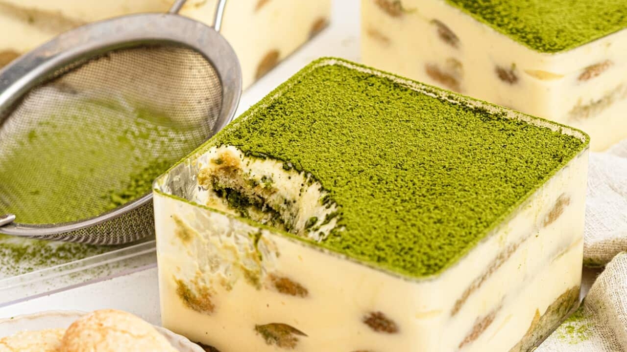 Matcha Tiramisu Recipe SBS Food