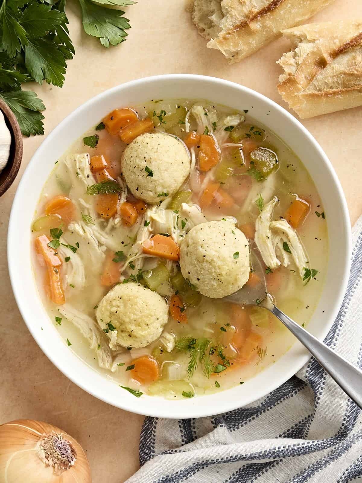 Matzo Ball Soup Budget Bytes