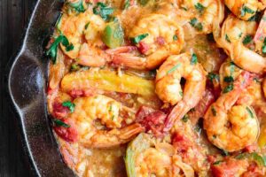 Mediterranean Style Garlic Shrimp Recipe The Mediterranean Dish