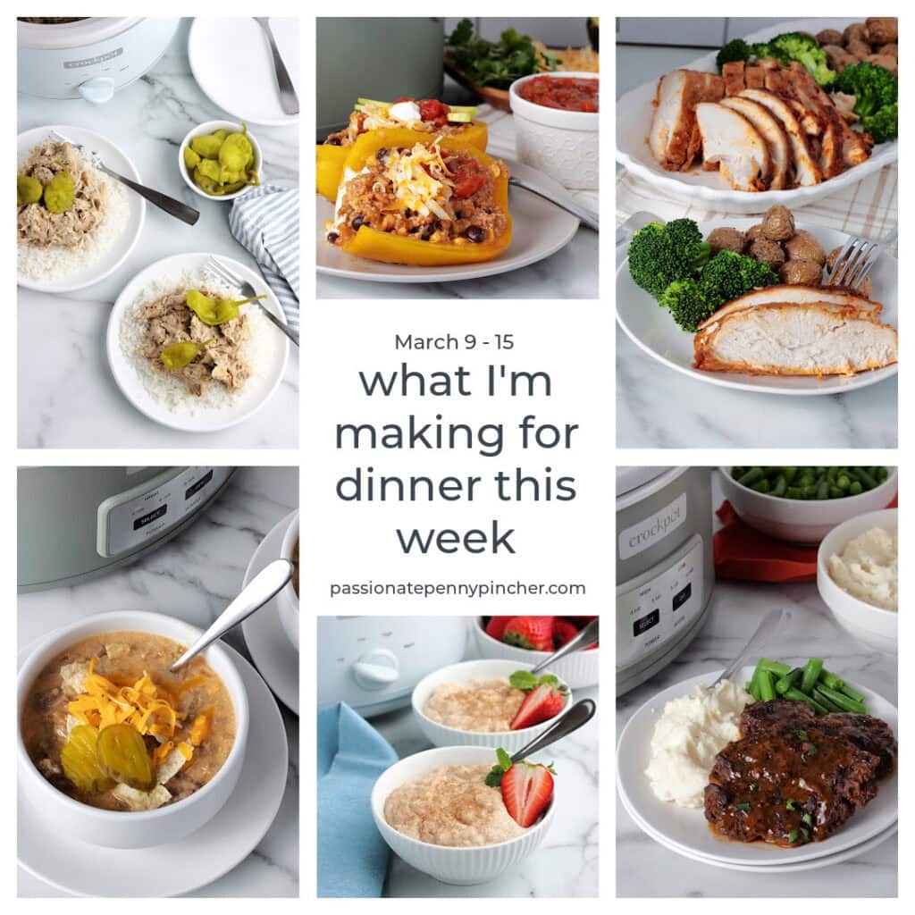 Menu Planning March Challenge FREE Recipe Calendar Here s What We re Making This Week 