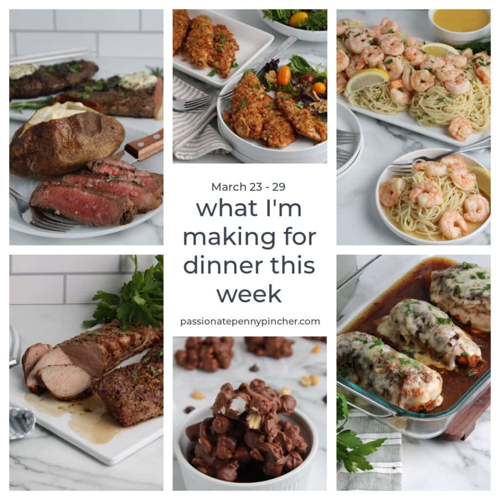 Menu Planning March Challenge FREE Recipe Calendar Here s What We re Making This Week 