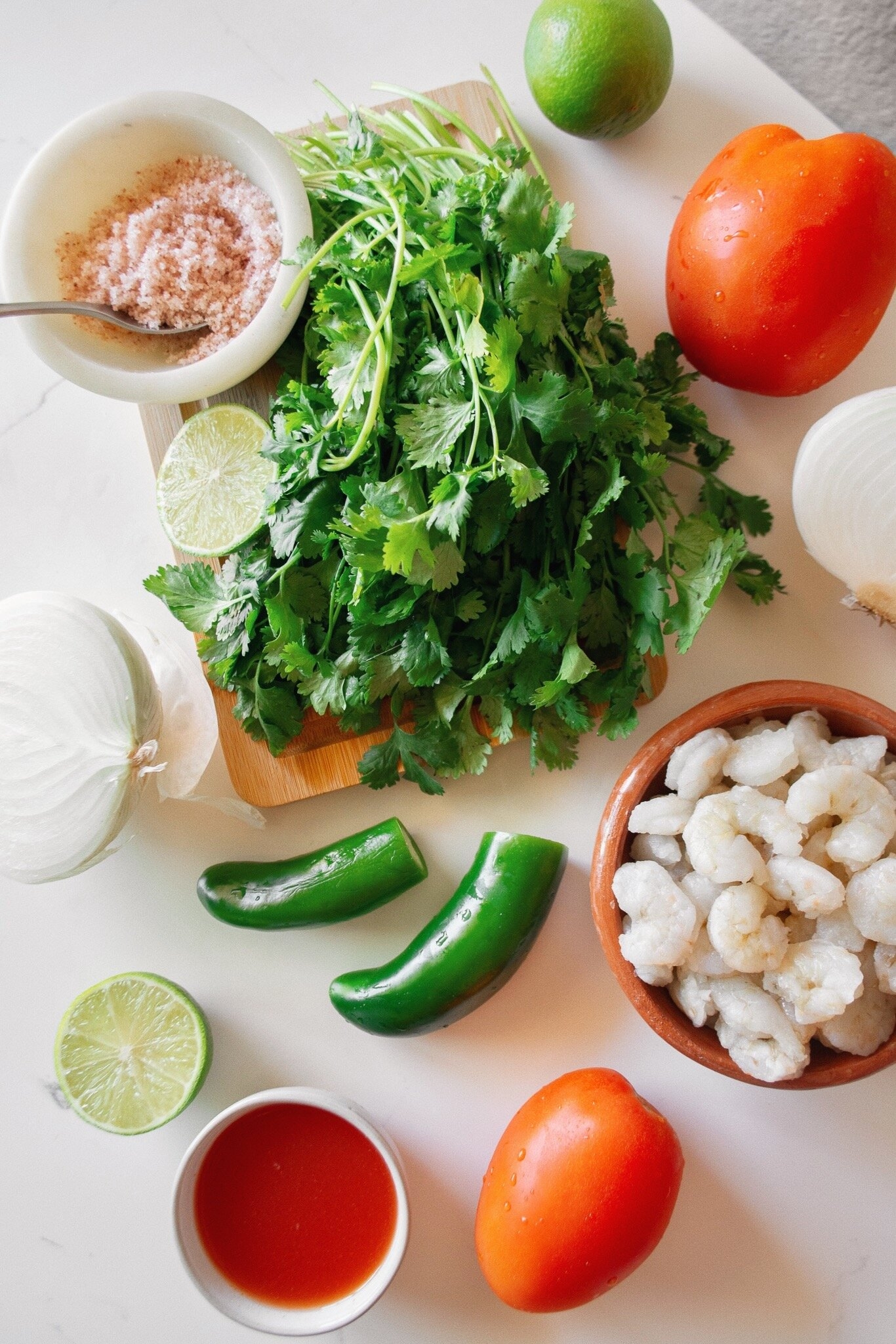 shrimp ceviche with clamato recipe