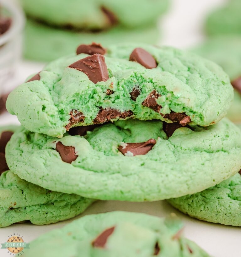 MINT CHOCOLATE CHIP COOKIES Family Cookie Recipes