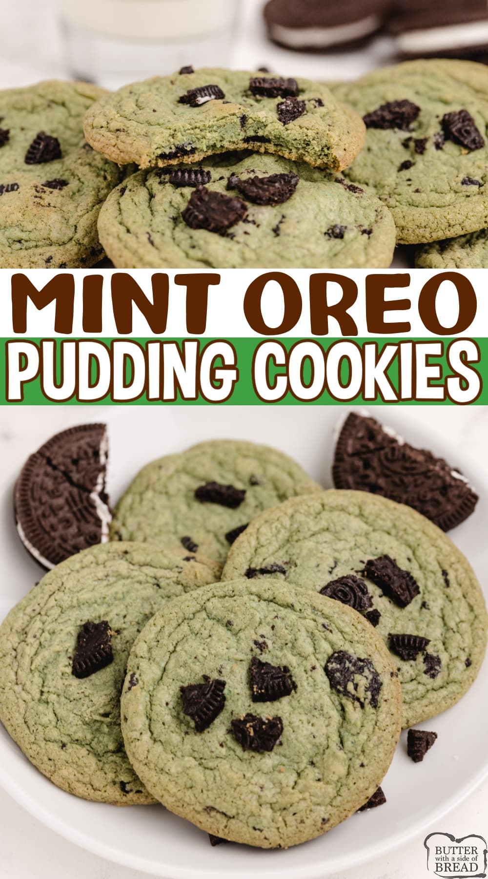 MINT OREO PUDDING COOKIES Butter With A Side Of Bread