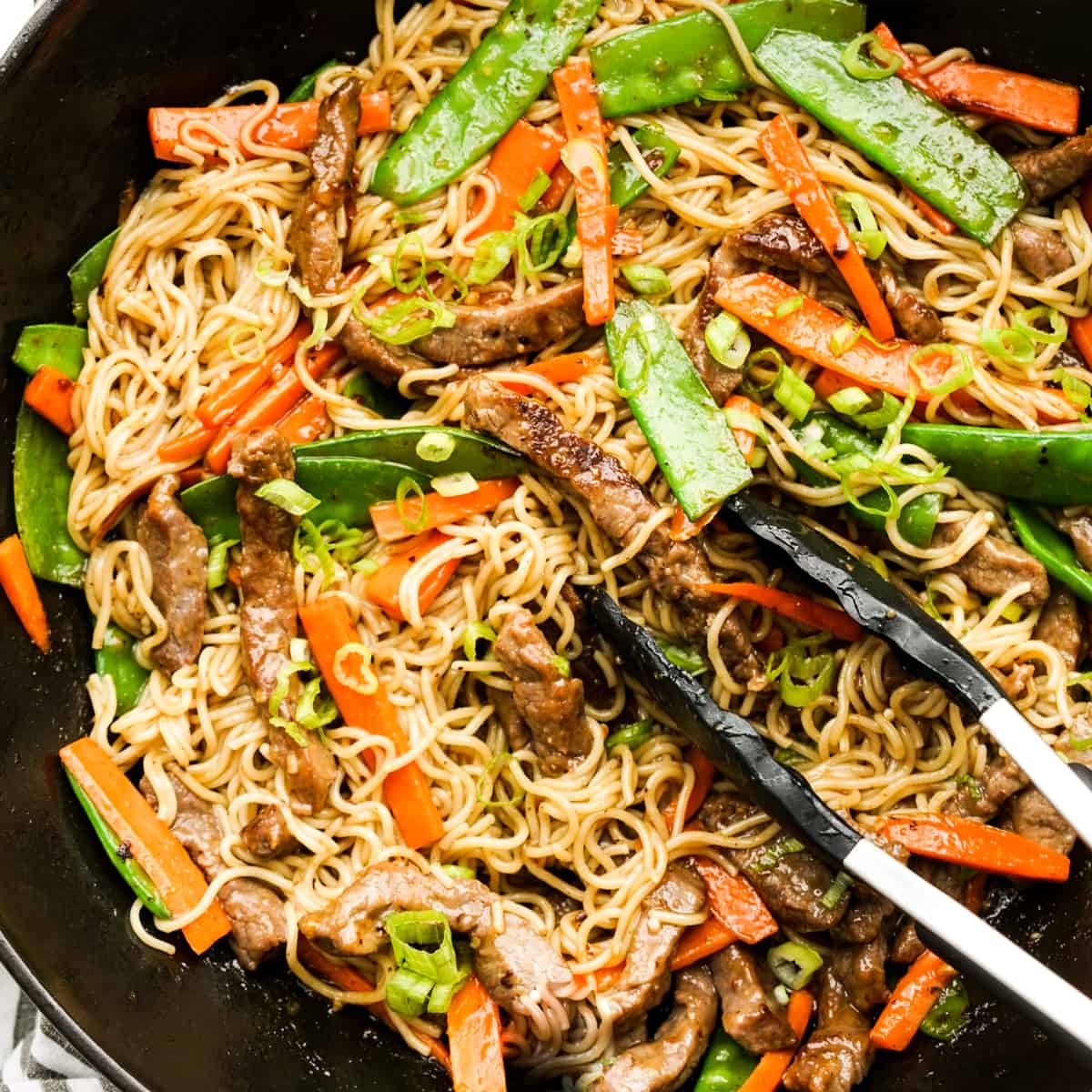 Mongolian Beef Noodles Joyous Apron