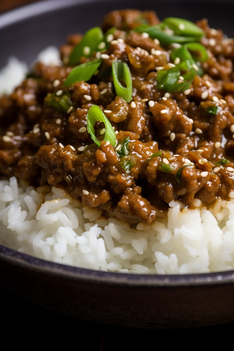 Mongolian Ground Beef That Oven Feelin