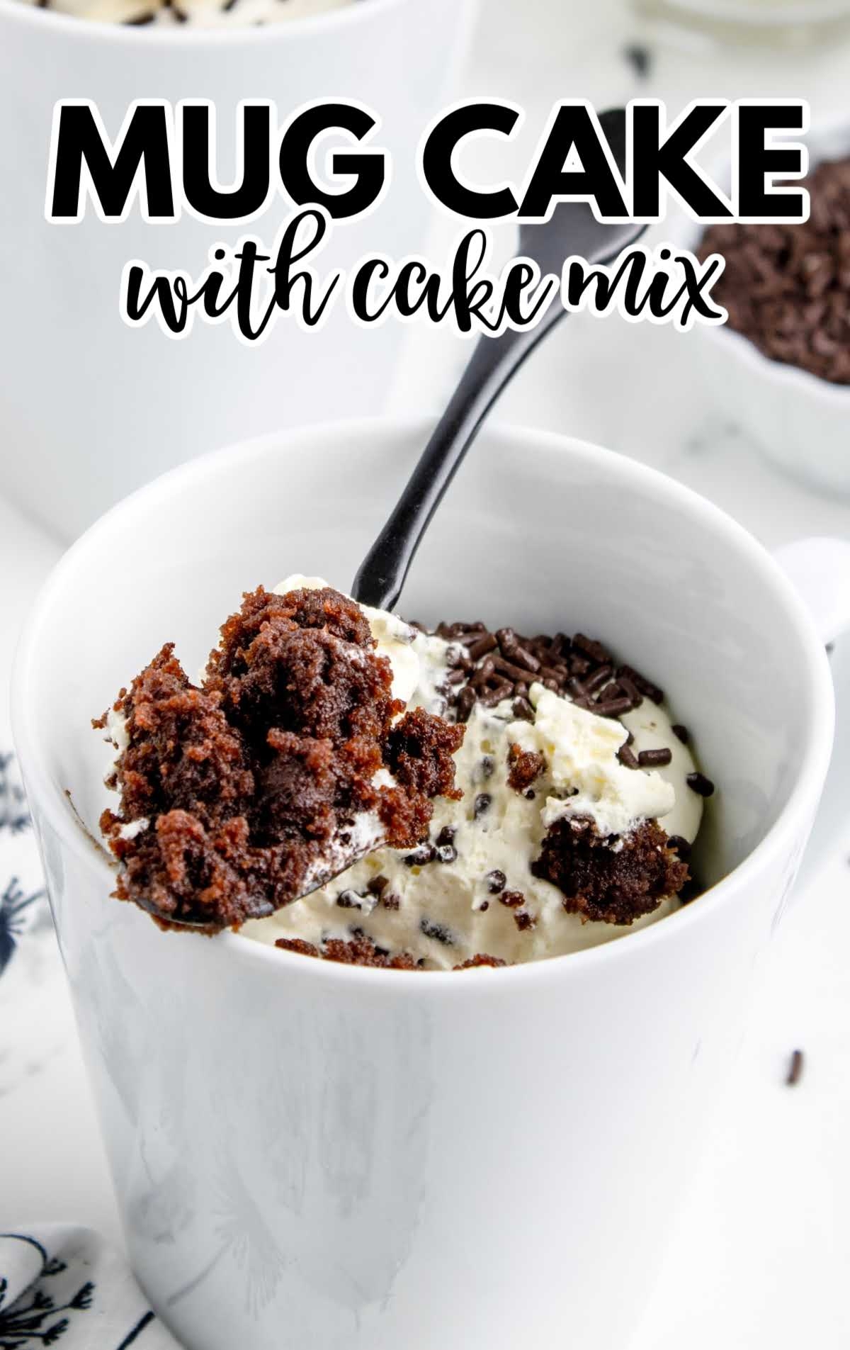 Mug Cake With Cake Mix The Best Blog Recipes