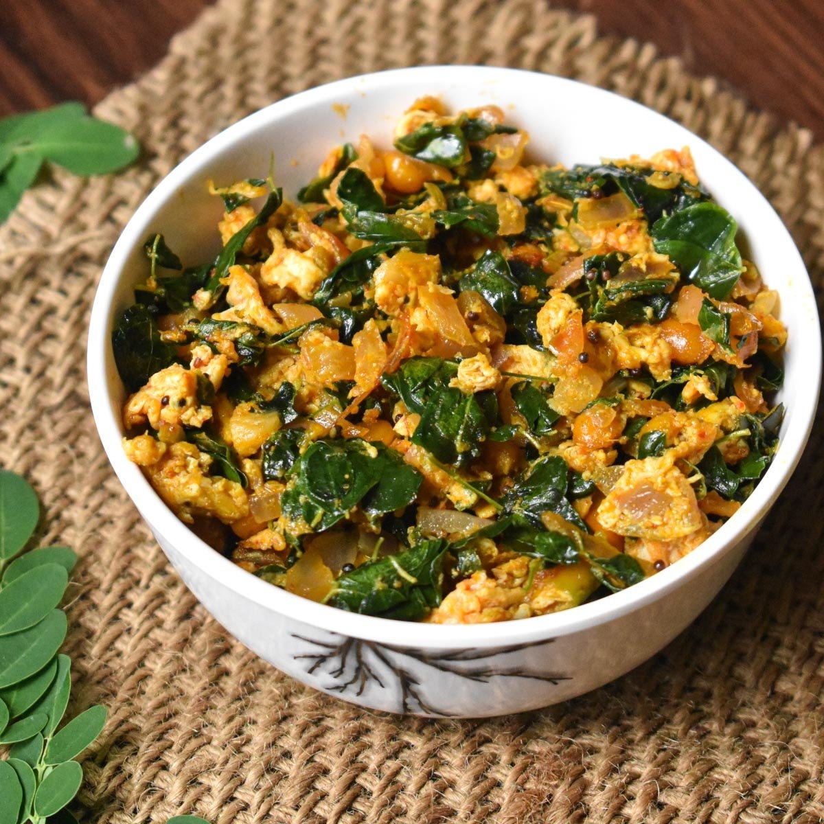 Murungai Keerai Muttai Poriyal Moringa Egg Stir Fry Palate s Desire