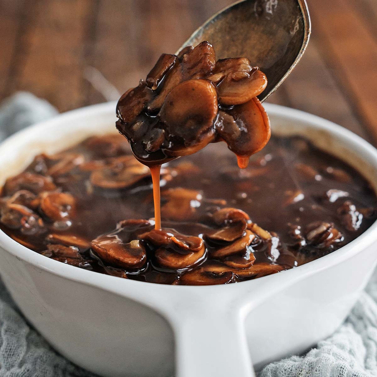 Mushroom Bordelaise Sauce Recipe Chef Billy Parisi