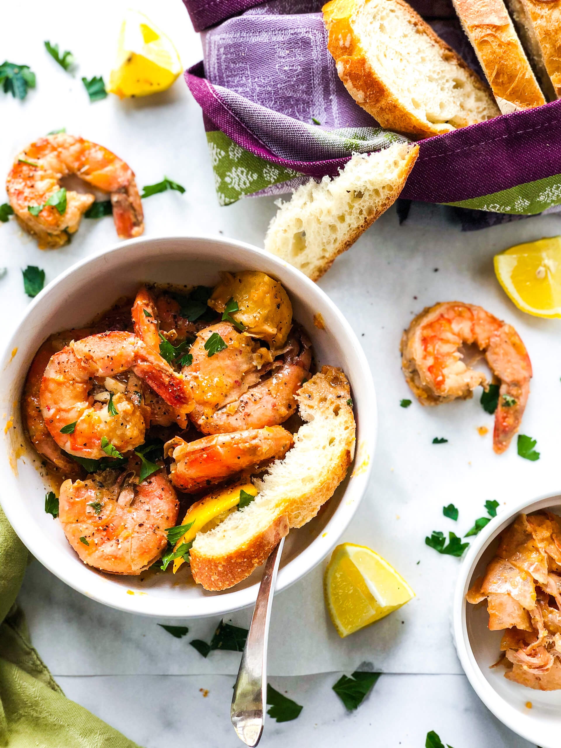 New Orleans BBQ Shrimp Hummingbird Thyme
