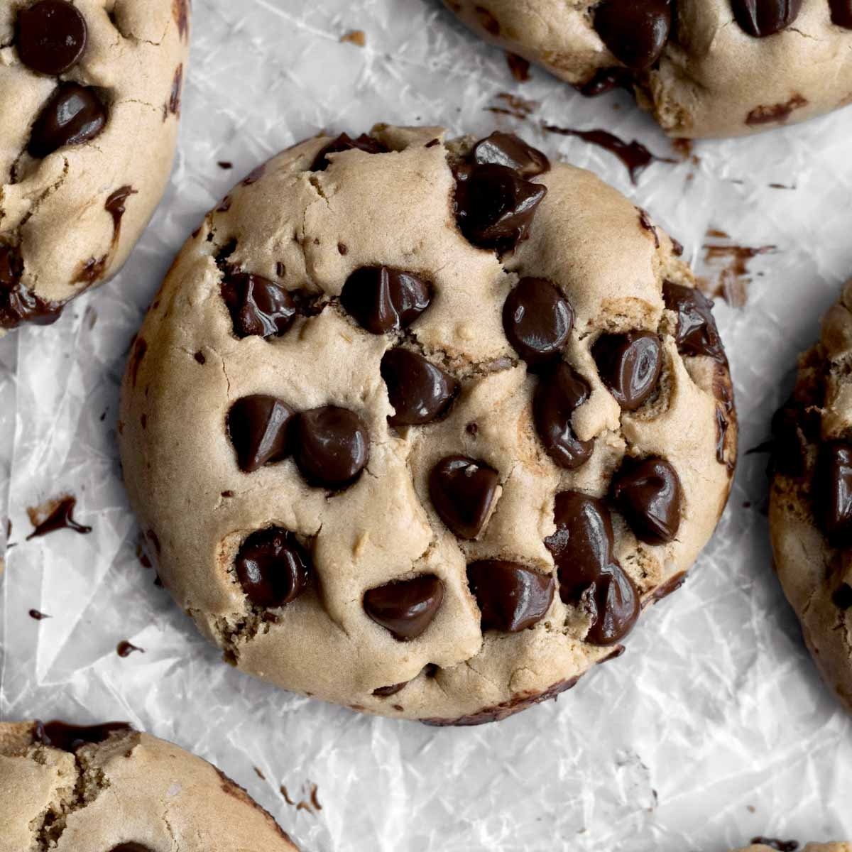 No Butter Chocolate Chip Cookies Lane Grey Fare