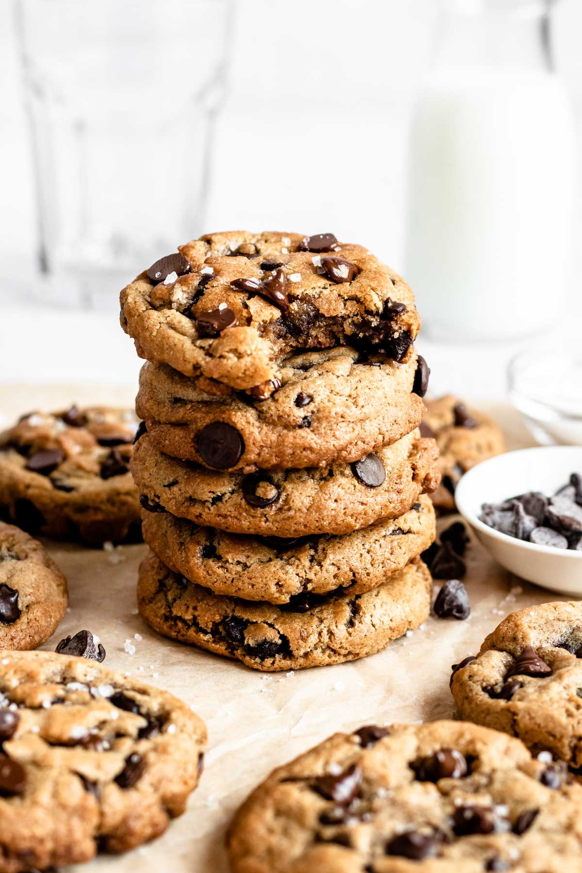 No Butter Chocolate Chip Cookies Rich And Delish
