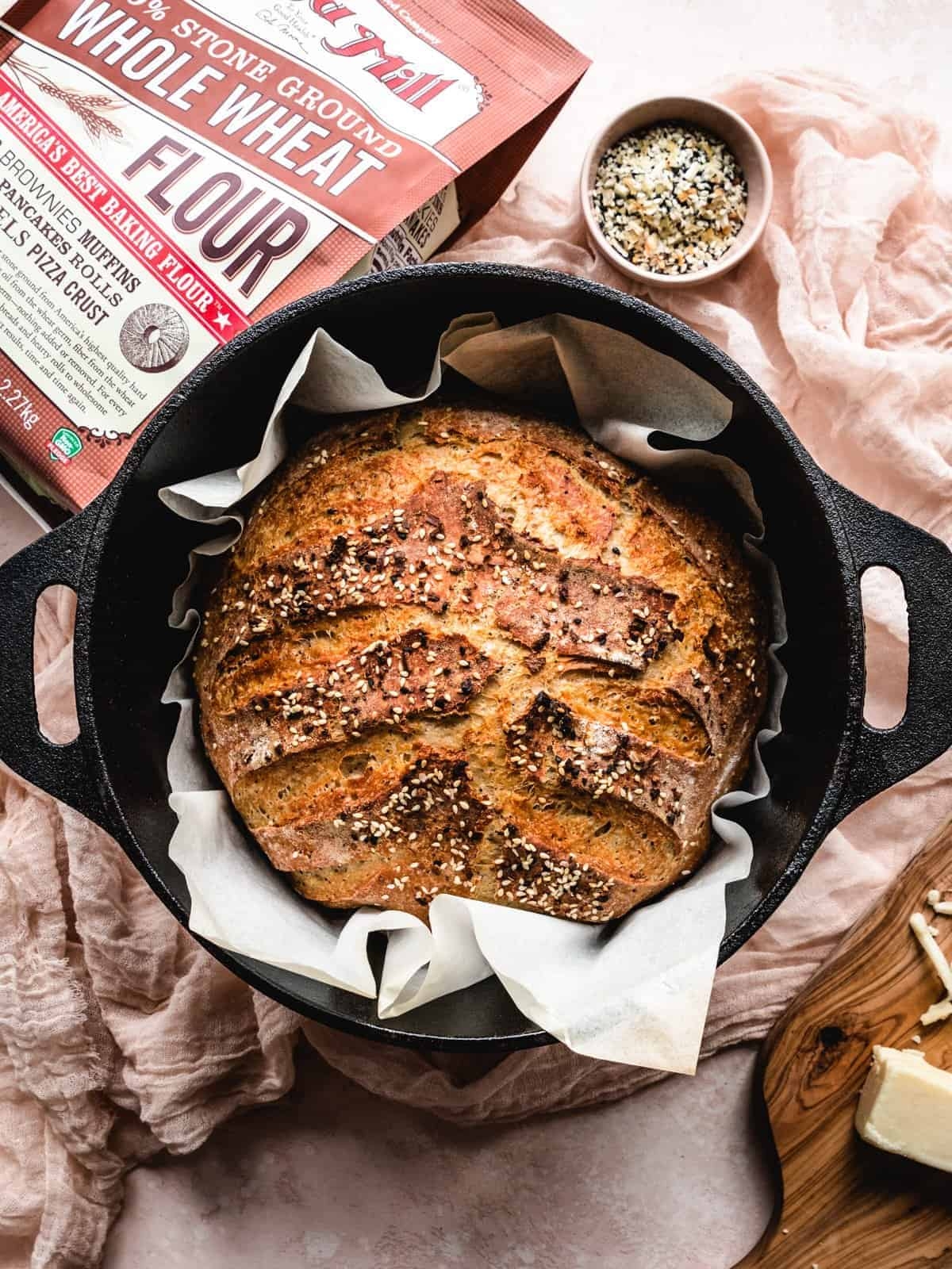 No Knead Bread Dutch Oven Bread Recipe Kickass Baker No Knead Bread Dutch Oven Bread Recipe Kickass Baker