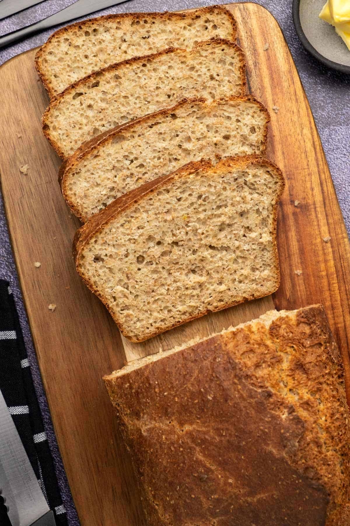 No Knead Whole Wheat Bread The Easiest Gimme That Flavor