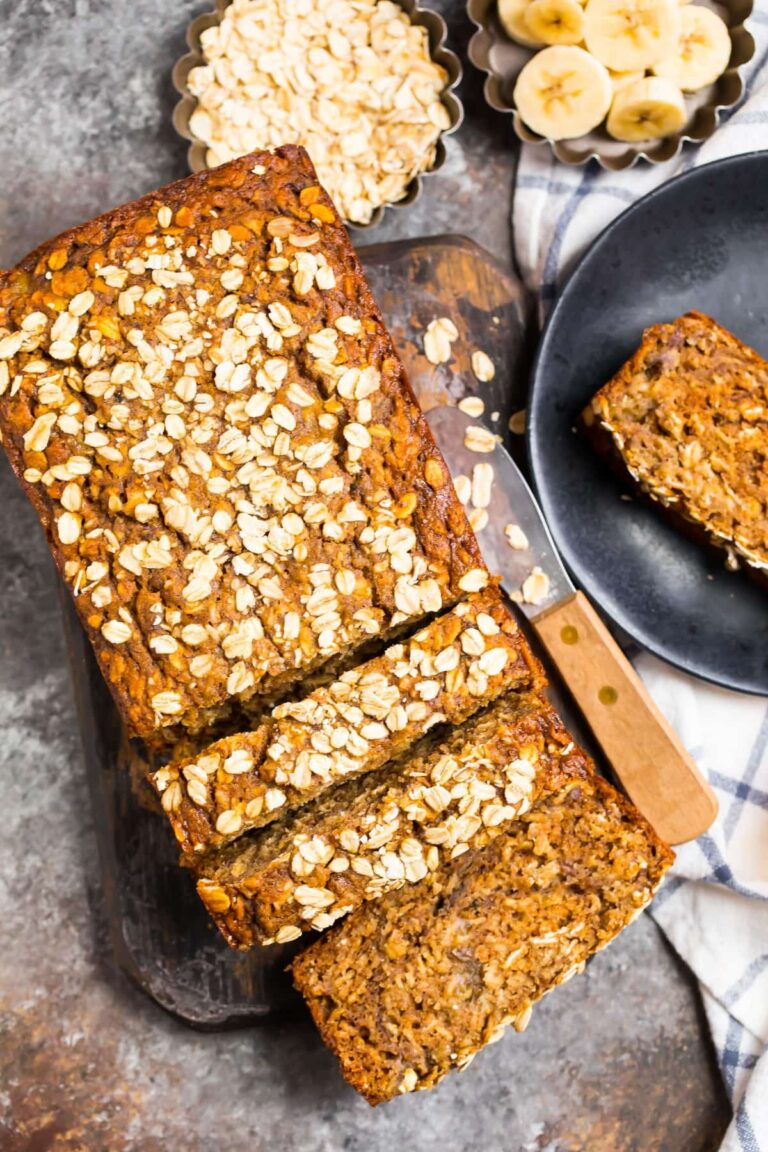 Oatmeal Banana Bread Fluffy And Moist WellPlated