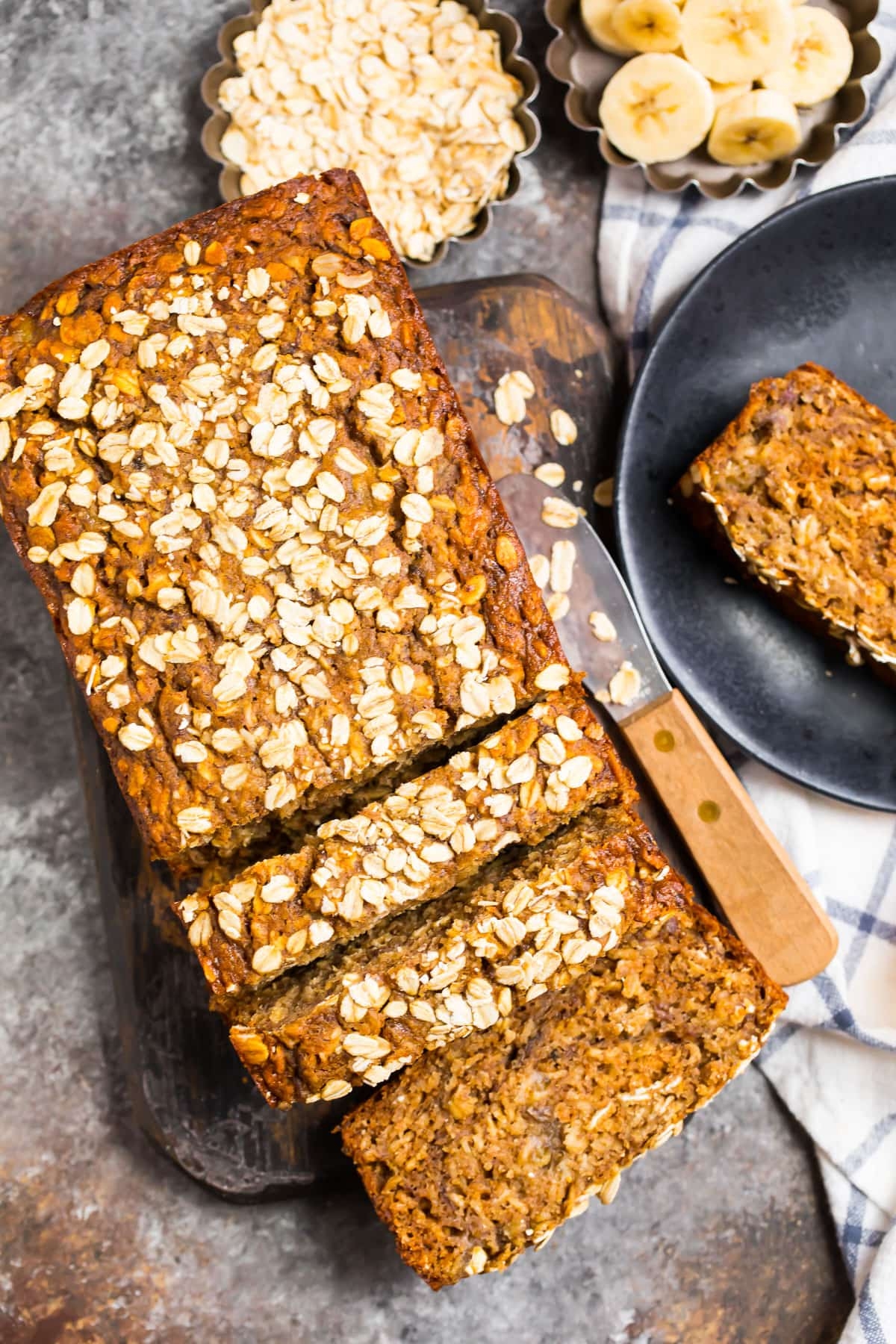 Oatmeal Banana Bread Fluffy And Moist WellPlated