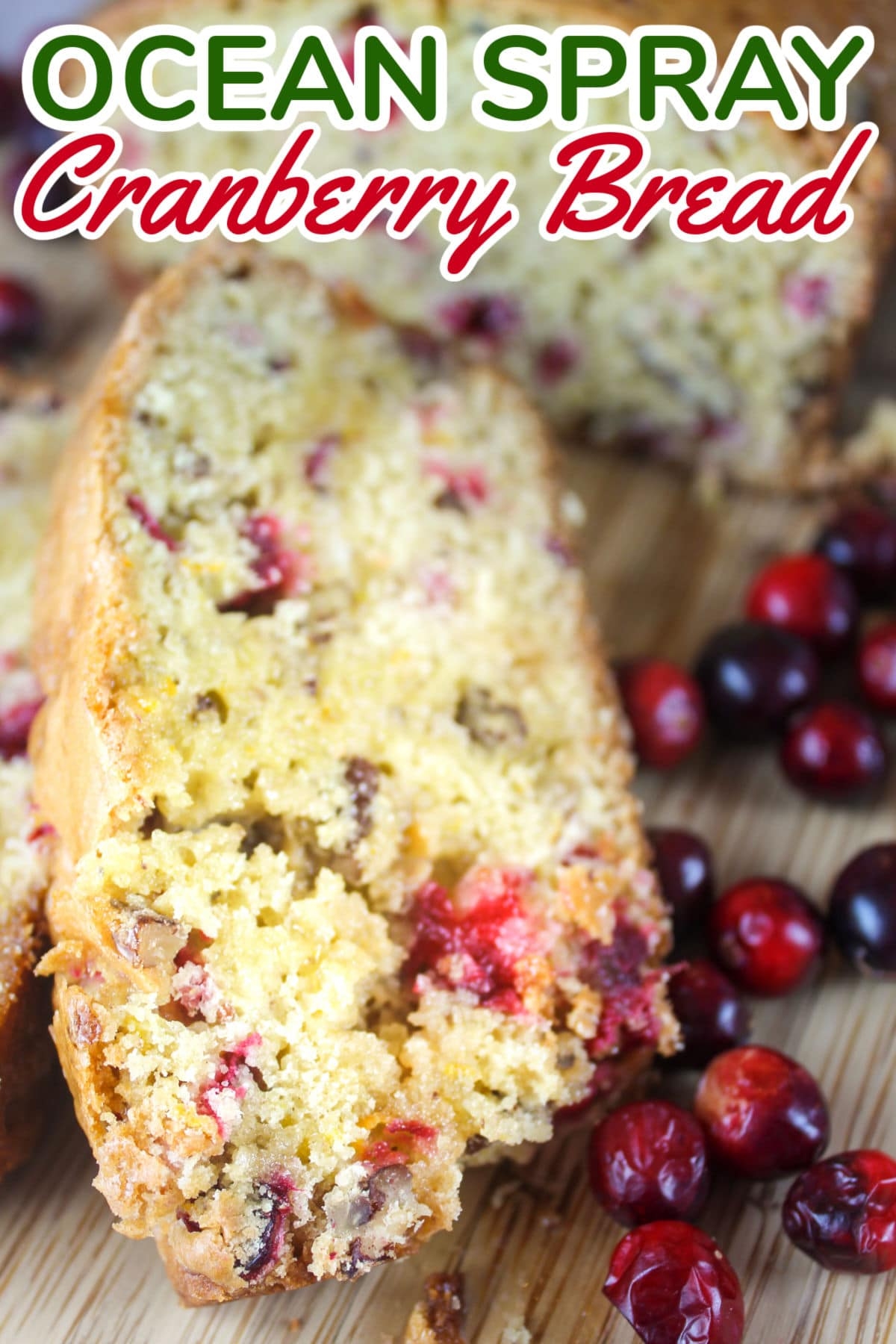 Ocean Spray Cranberry Bread The Food Hussy