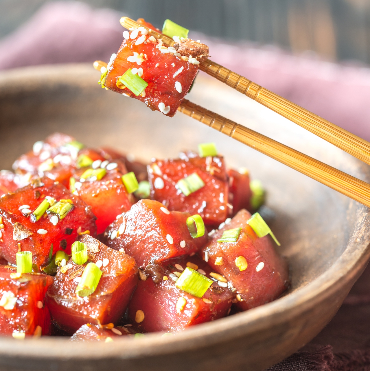 OHOW s Favorite Ahi Tuna Poke Bowl Orthopaedic Hospital Of Wisconsin