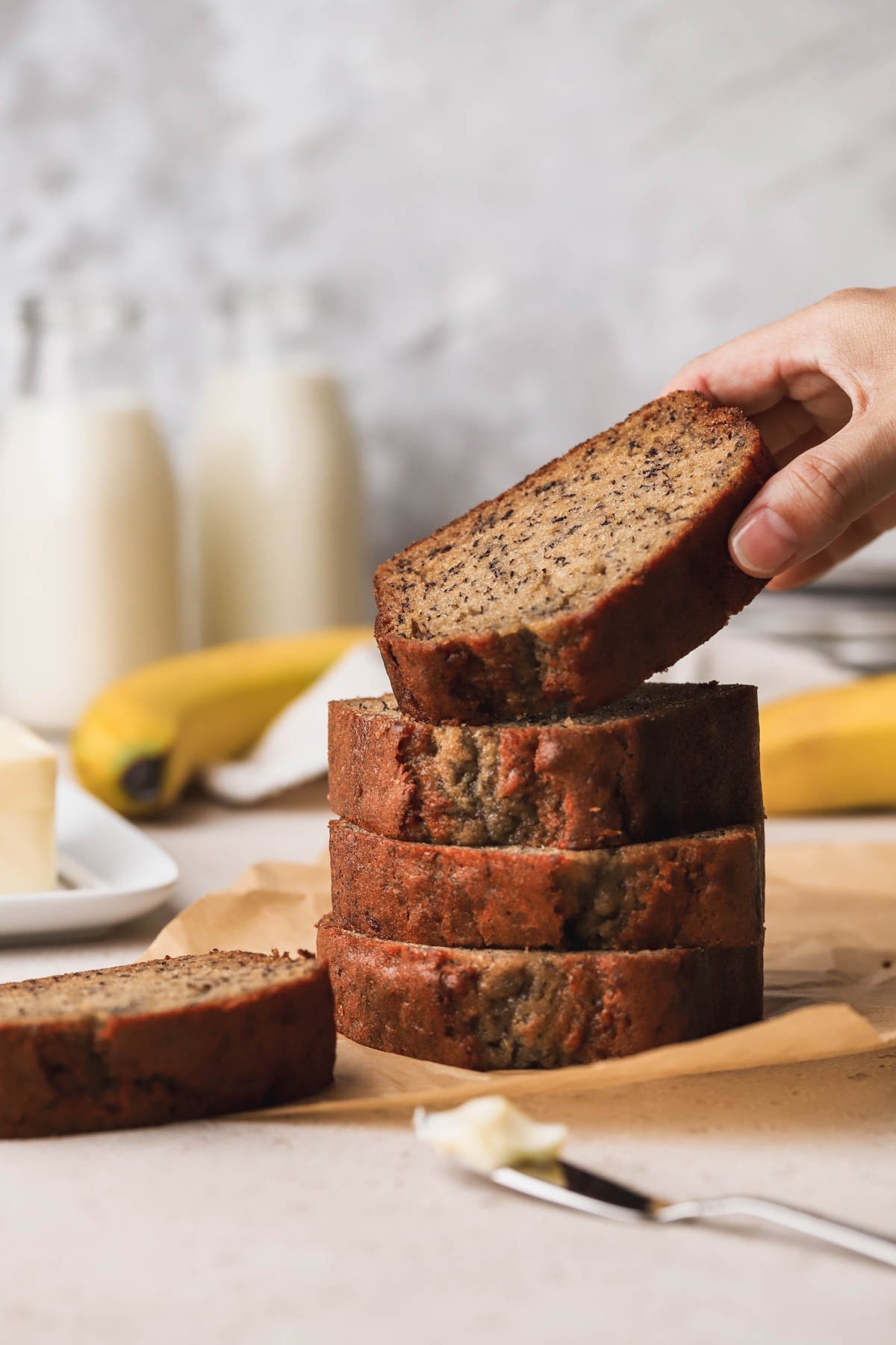 Old Fashioned Banana Bread The Epicurean Mouse