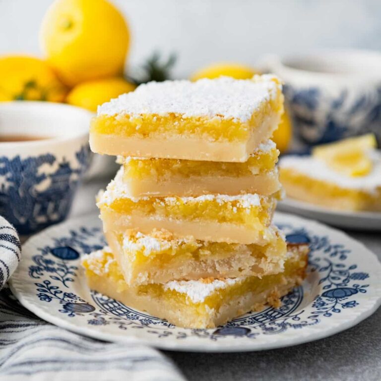 Old Fashioned Lemon Squares The Seasoned Mom