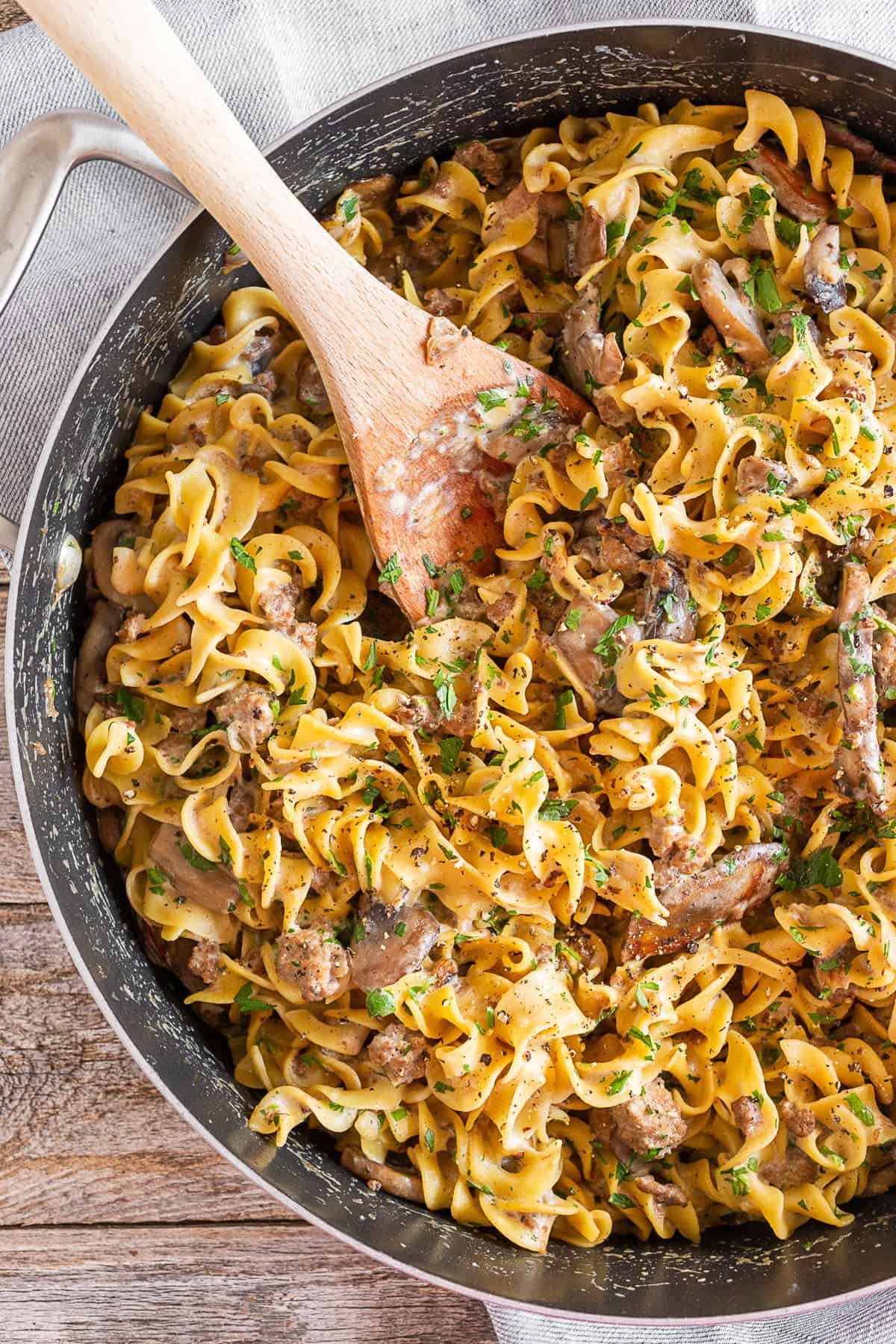 ground beef and mushroom recipes
