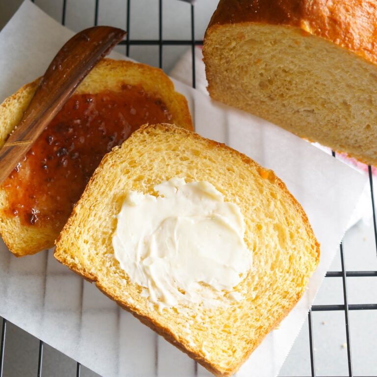 Orange Sweet Potato Bread Kitschen Cat