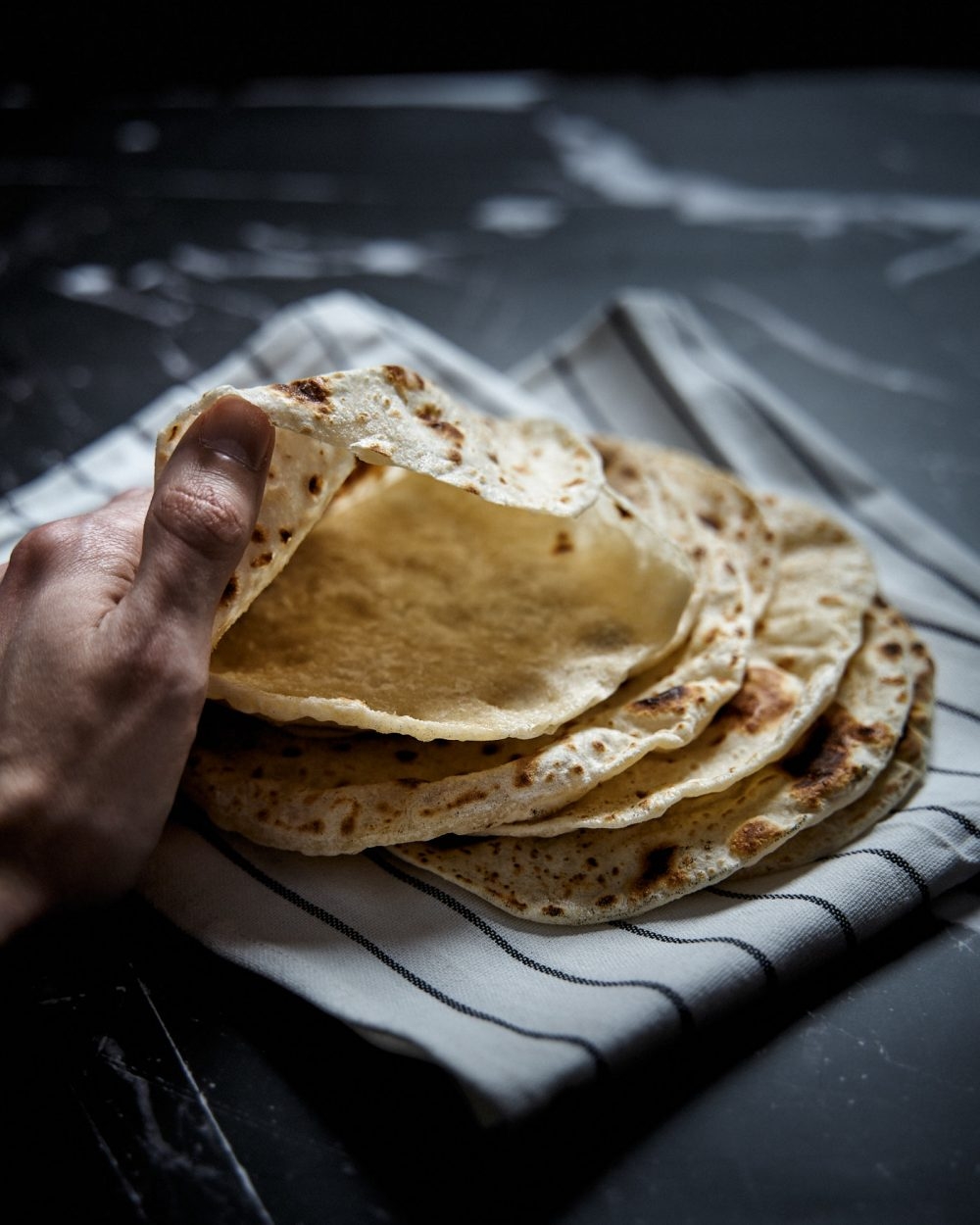Pan Roasted Pita Bread Skillet No yeast Flat Bread Recipe Pan Roasted Pita Bread Skillet No yeast Flat Bread Recipe
