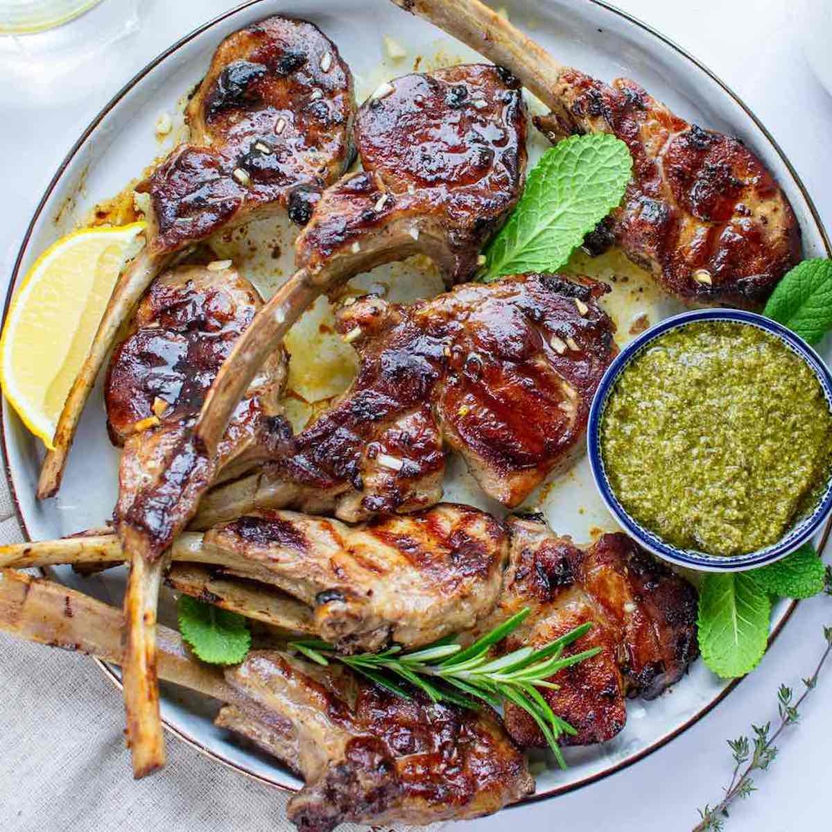 Pan Seared Lamb Lollipops The Big Man s World Pan Seared Lamb Lollipops The Big Man s World