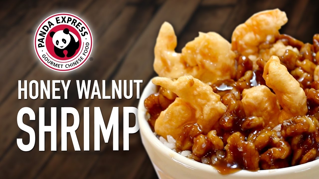 Panda Express Honey Walnut Shrimp Feat Mom YouTube