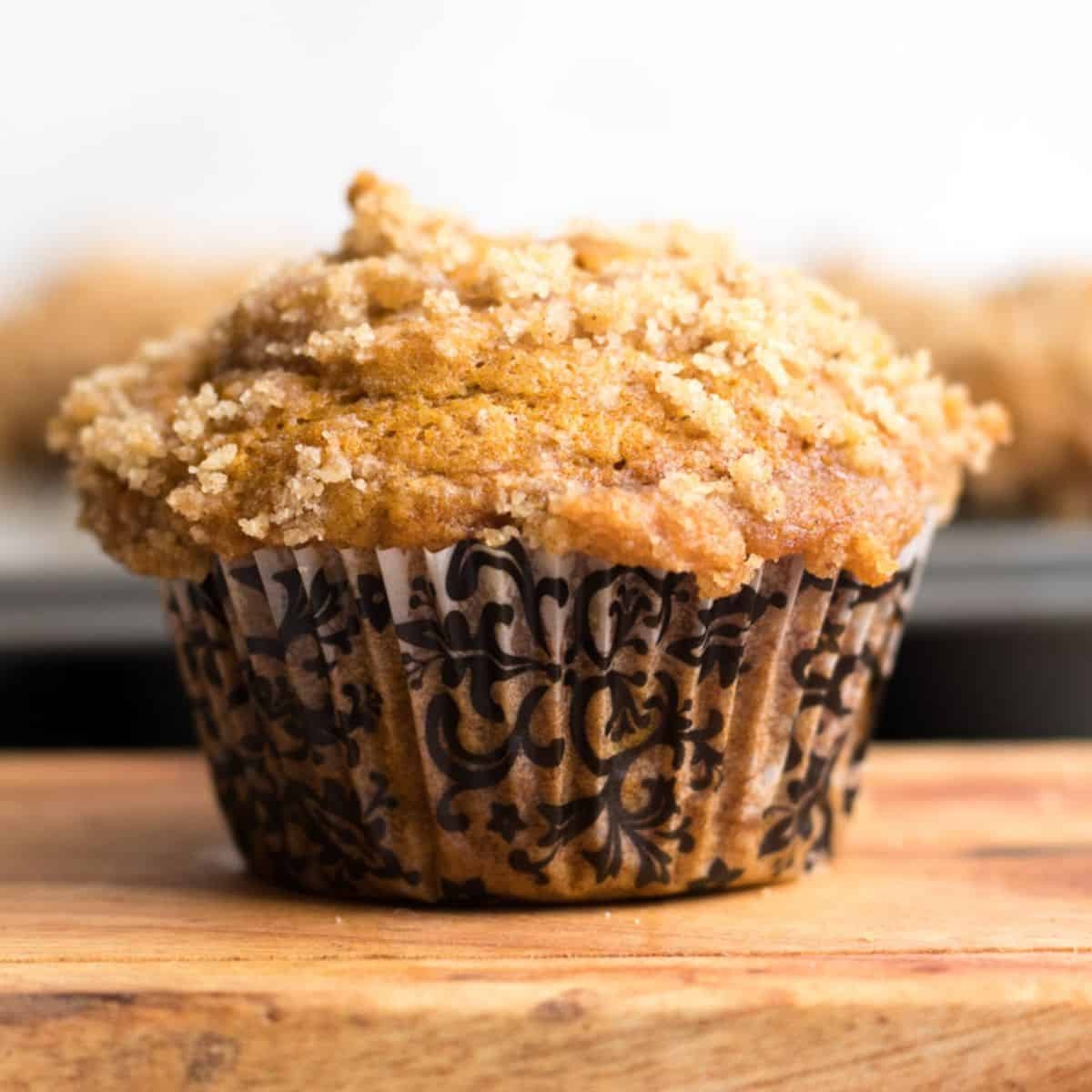 Panera Bread Pumpkin Muffin Copycat Recipe Simple Gray T Shirt