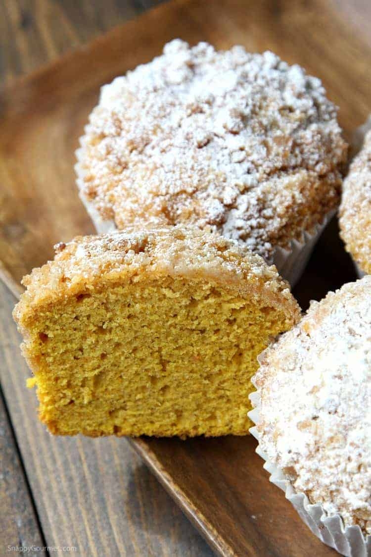 Panera Pumpkin Muffins EASY Copycat Recipe Snappy Gourmet