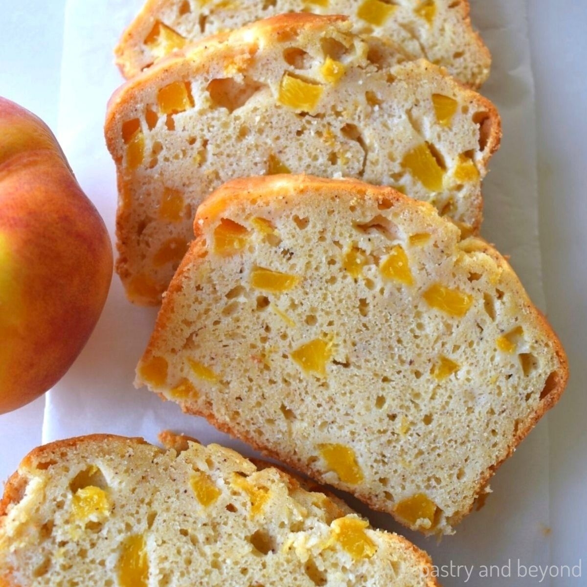 Peach Bread Pastry Beyond