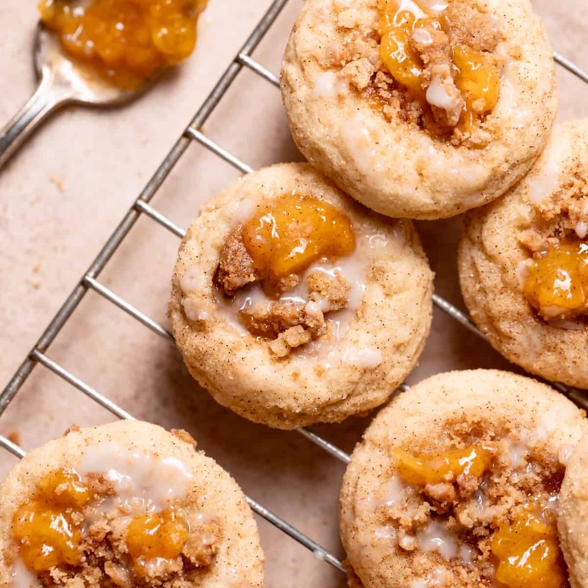 Peach Cobbler Cookies Cambrea Bakes